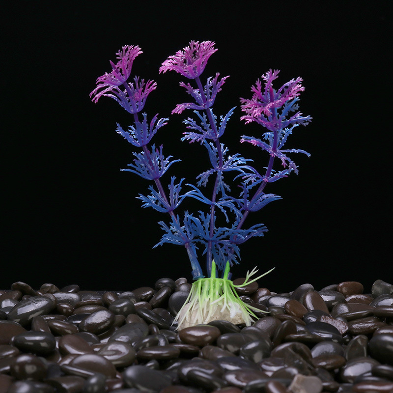 Artificial aquatic plants, aquarium supplies, aquarium decorations, fish tank landscaping, decorative water plants, plastic artificial grass