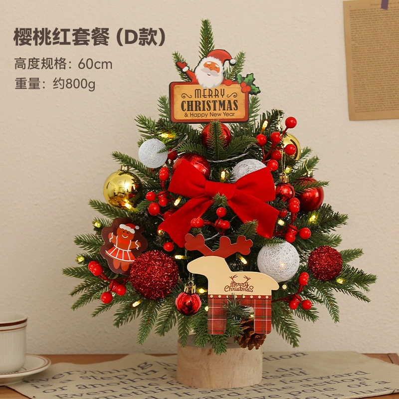 Mini Christmas Tree Pack, 30 / 45 / 60 cm, PVC or PE, 12 pcs per bundle