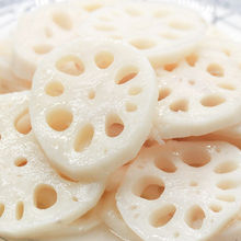 10斤装洪湖新鲜清水莲藕片商用凉拌菜食材火锅麻辣烫卤菜跨境工厂