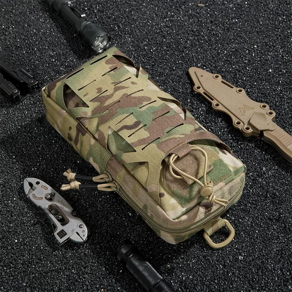 Cross-Border Multifunctional Tactical Edc Belt Bag Molle Accessory Bag Outdoor Survival Tool Storage Camouflage Bag