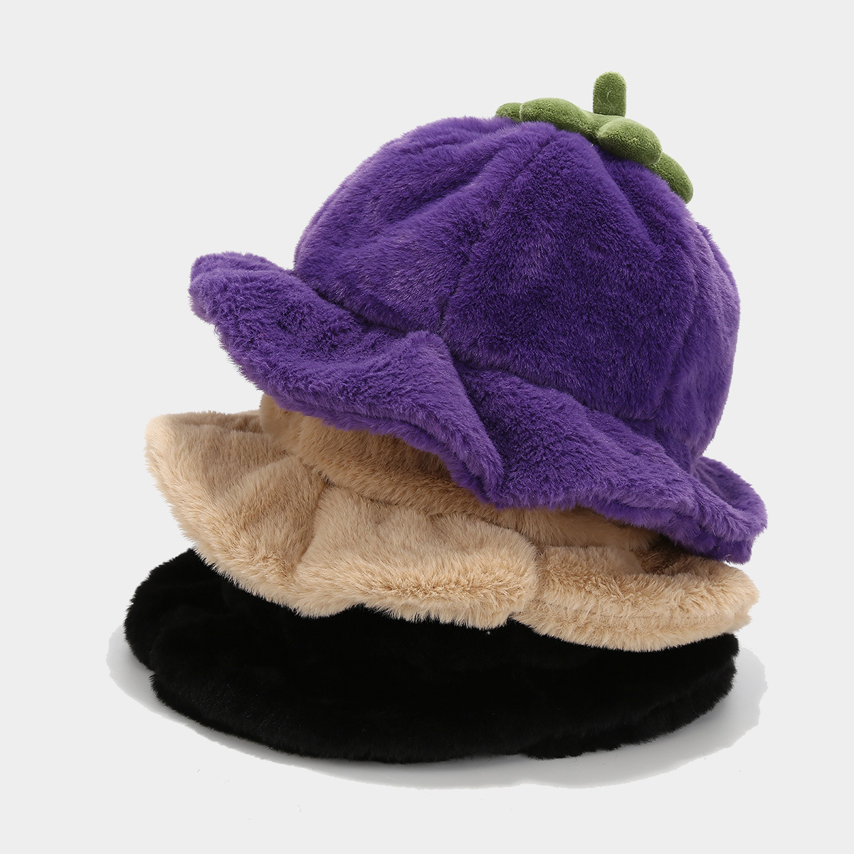 Bucket Hat Hats Type Women's Simple Style Classic Style Color Block Flat Eaves Bucket Hat