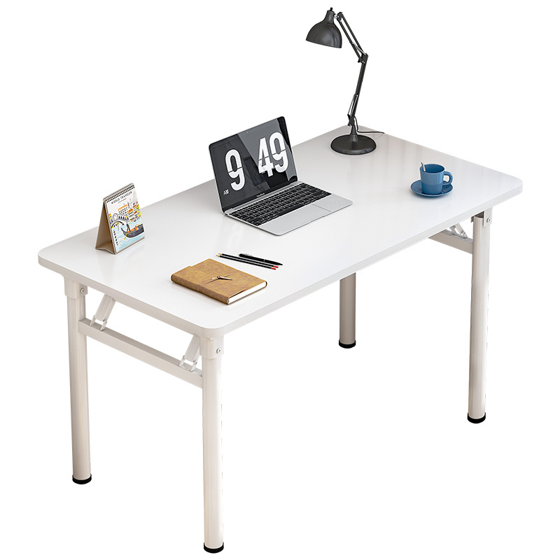 Mesa plegable para comer, dormitorio de alquiler, escritorio para computadora, escritorio para niña, escritorio plegable para hogar, escritorio de aprendizaje simple