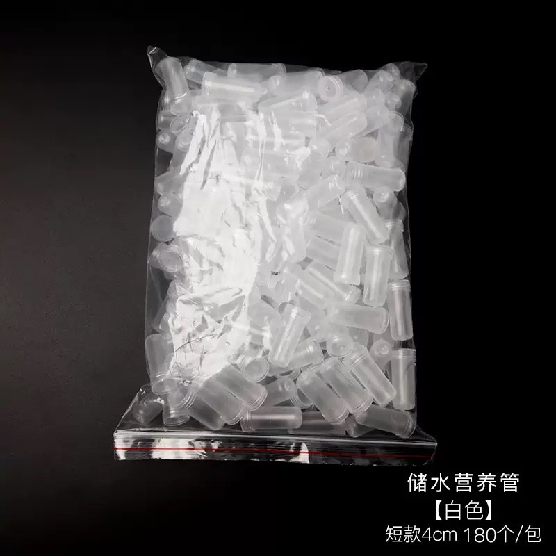 Orquídea tubo Flor de almacenamiento de agua pequeño tubo de goma de prueba absorbente de almacenamiento de agua nutrición tubo de entrenamiento floristería suministros DIY al por mayor