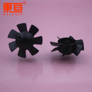 Φ357Y2A2.3A黑 57五叶 扇叶 螺旋桨 风叶 挂腰扇叶 小制作零件