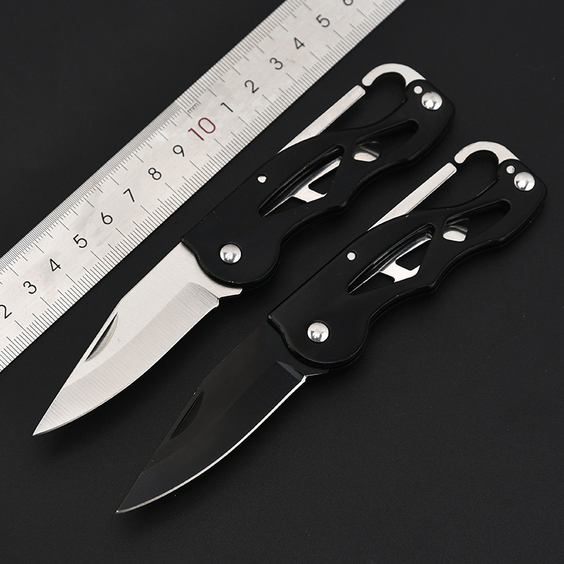 厂家现货折叠刀不锈钢高硬度户外小刀野外求生折叠刀防身迷你小刀