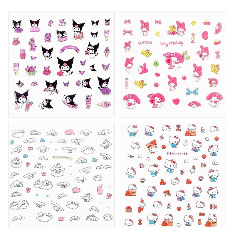 SL-17 Sanrio Mini Cartoon Waterproof Transparent Pvc Sticker Hand Account Diary Decoration Material Animal Cool Loomi SL-17 Sanrio Mini Cartoon Waterproof Transparent Pvc Sticker Hand Account Diary Decoration Material Animal Cool Loomi