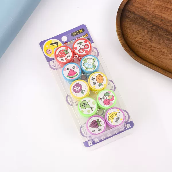 Fruit 10 stamps single card