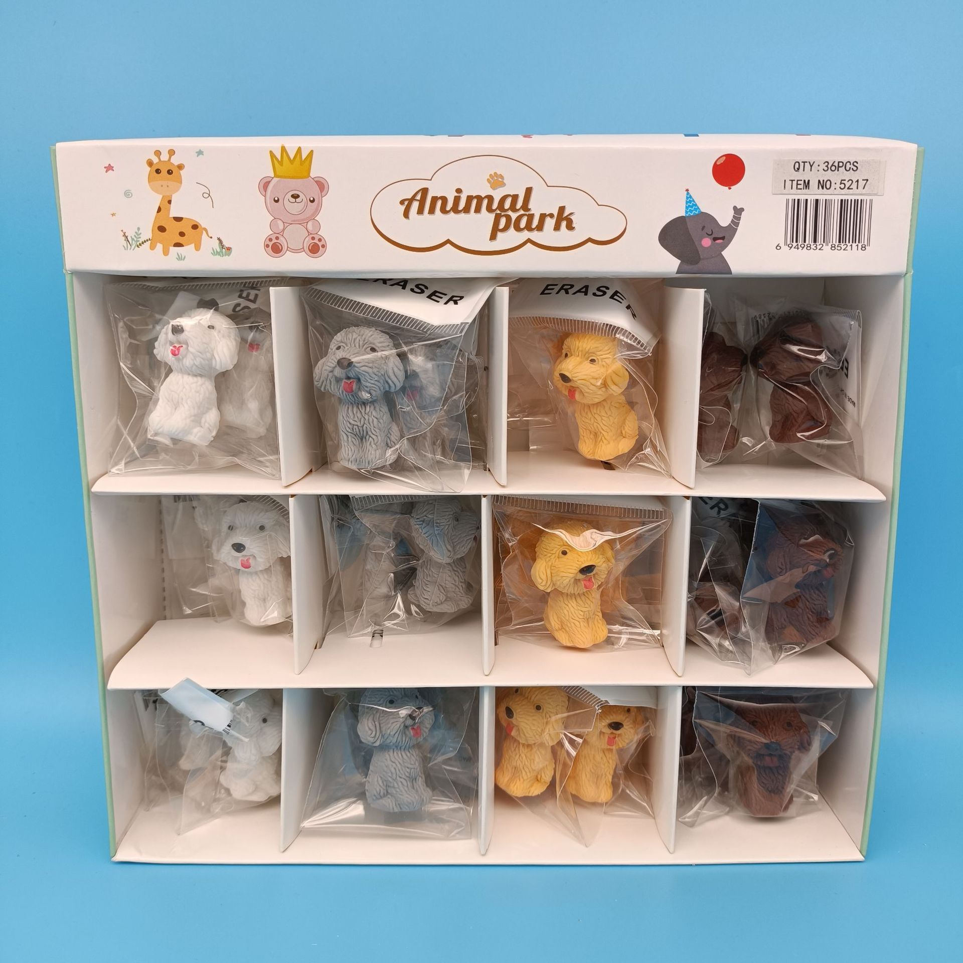 Pikachu borrador tren borrador dibujos animados lindo creativo niños Escuela Primaria niños y niñas