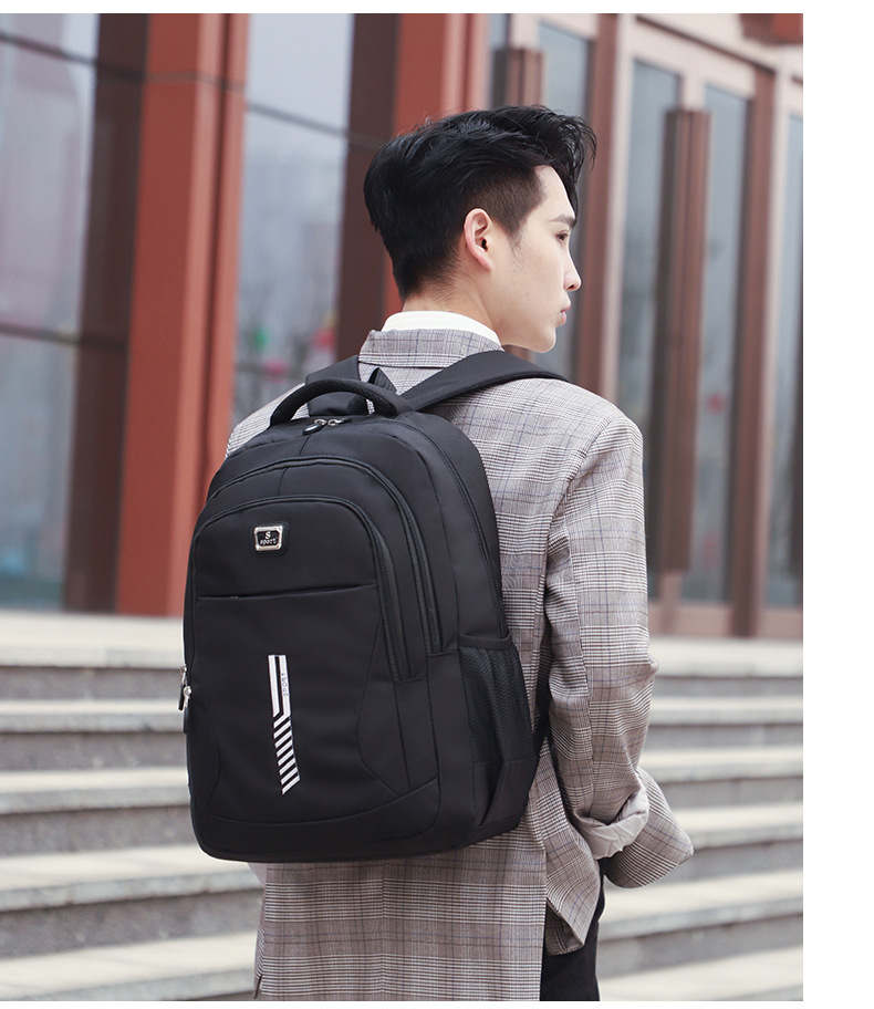 The New Men's Computer Backpack Casual Fashion Travel Bag Wholesale display picture 14