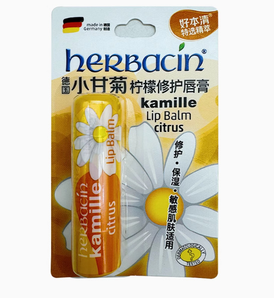 ヘハオベンチン ドイツカモミールリペアミントレモンリップクリーム|undefined