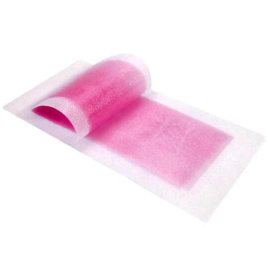 Oem Custom Beeswax Hair Removal Wax Paper/Paste Hair Removal Beeswax Paper Leg Body Armpit Hair Removal Wax Paper 9*18.5cm