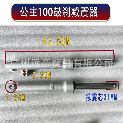 Scooter Princess 100 Youyue damping system