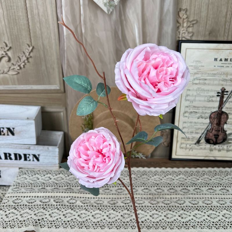 ピンク系の結婚祝いのシミュレーション花材の結婚式場の舞台のセットは芸の莫奈天津市武清区の工芸品工場を挿します。|undefined