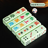 KJ916 Creative Personalized Dice Mahjong Lipstick Moisturizing Plastic Fire Firefire Flequanation Lunar Wholesale