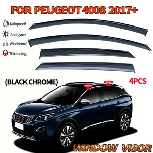 Suitable for 17-23 Peugeot 4008 Mk2 P84 Rain Visors Window Visor Cross-Border Wholesale