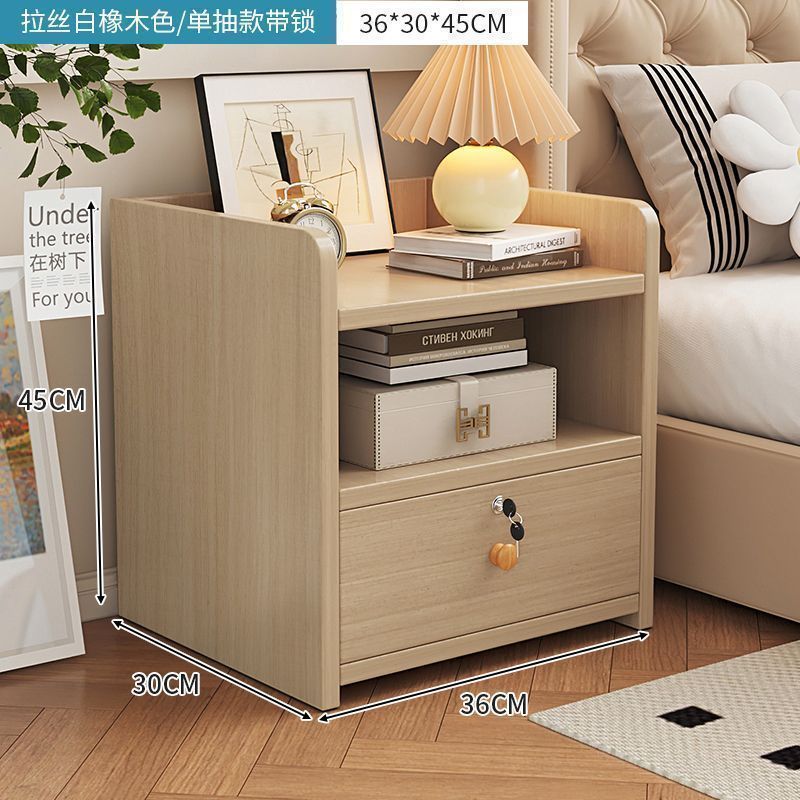 【확대 및 확대 # 잠금장치가 있는 싱글 드로우] 단풍나무 벚나무 36cm