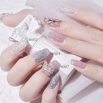Dırnaq bəzəkləri | Nail Sequins, Diamond Decorations