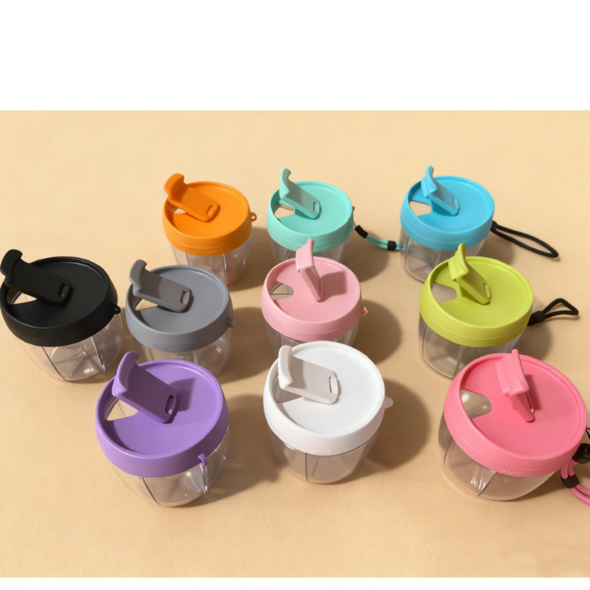 TEMU贴标深绿色药瓶7格食品级药片分装盒配一次性消毒袋