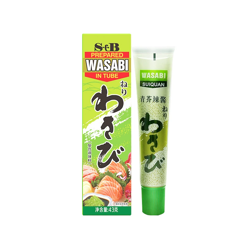 Соус васаби StB в японском стиле 43г, острая горчица для суши, сашими, барбекю
