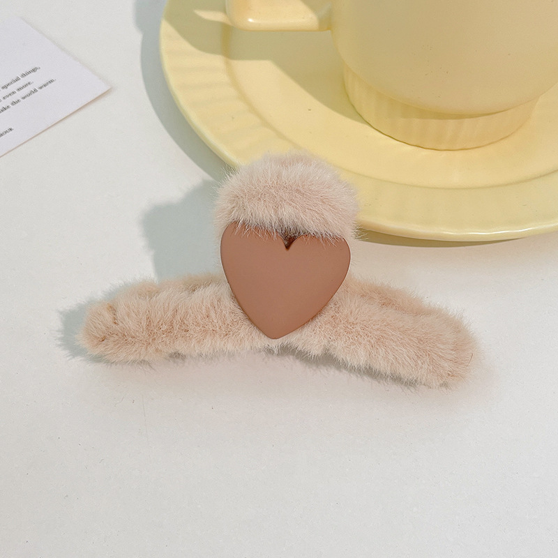 Accesorios para el cabello de pinza de tiburón de acrílico grande de Corea, clip de agarre para el cabello de disco simple, tocado de horquilla de cabeza femenina al por mayor