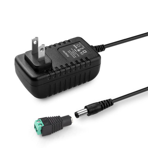 12v2a power adapter US standard LED light strip security monitoring switching power supply set-top box massager power supply