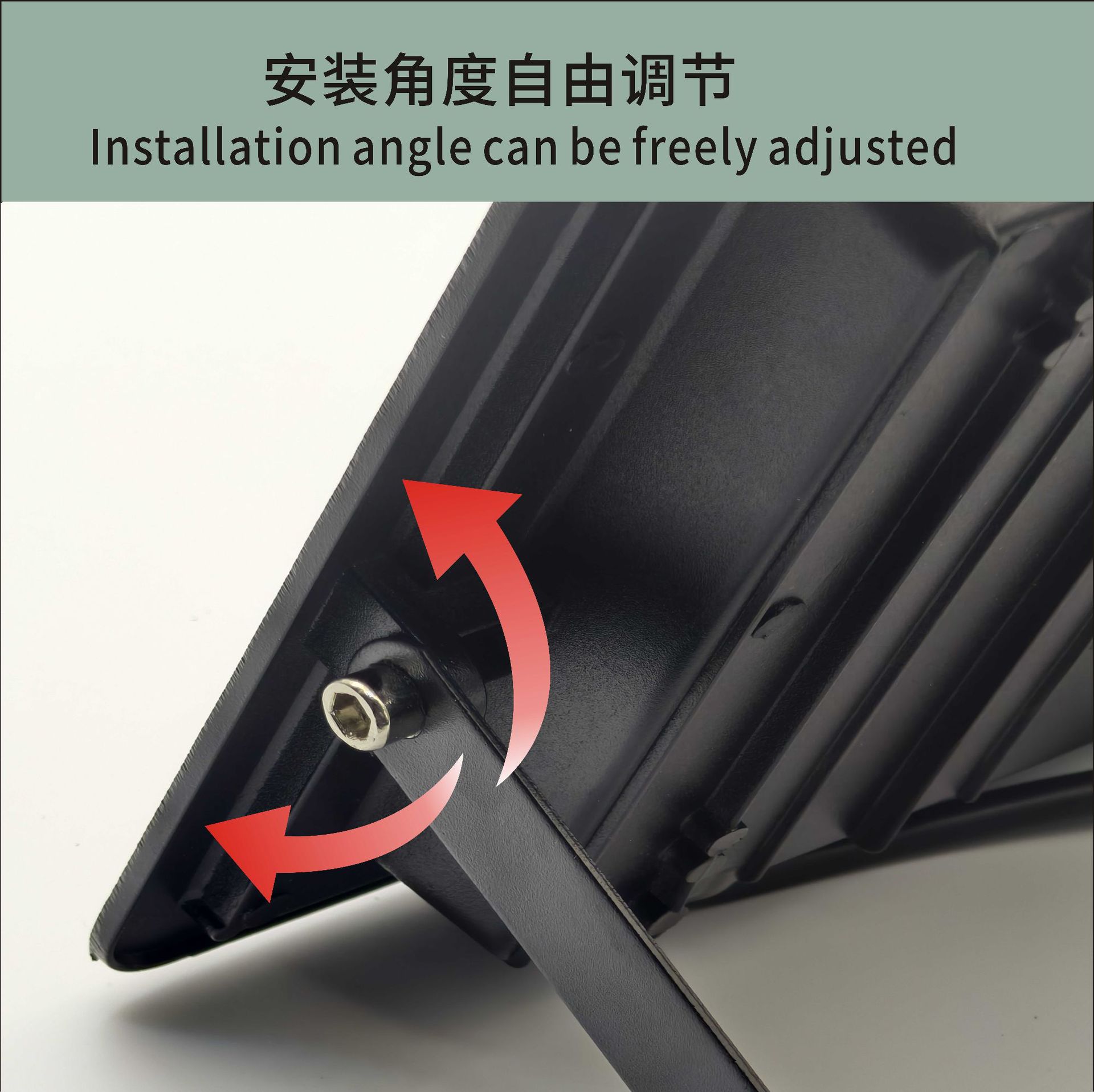 Fuente transfronteriza Luz de inundación impermeable para exteriores 50W100W200W Luz de inundación de manzana pequeña súper brillante de material grueso