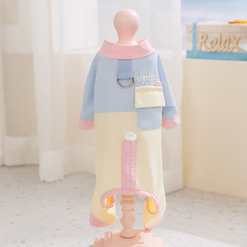 Ropa de protección solar de malla fina de primavera y verano, ropa de perro de peluche bichon de tamaño pequeño y mediano, chaleco, ropa fresca, ropa para mascotas