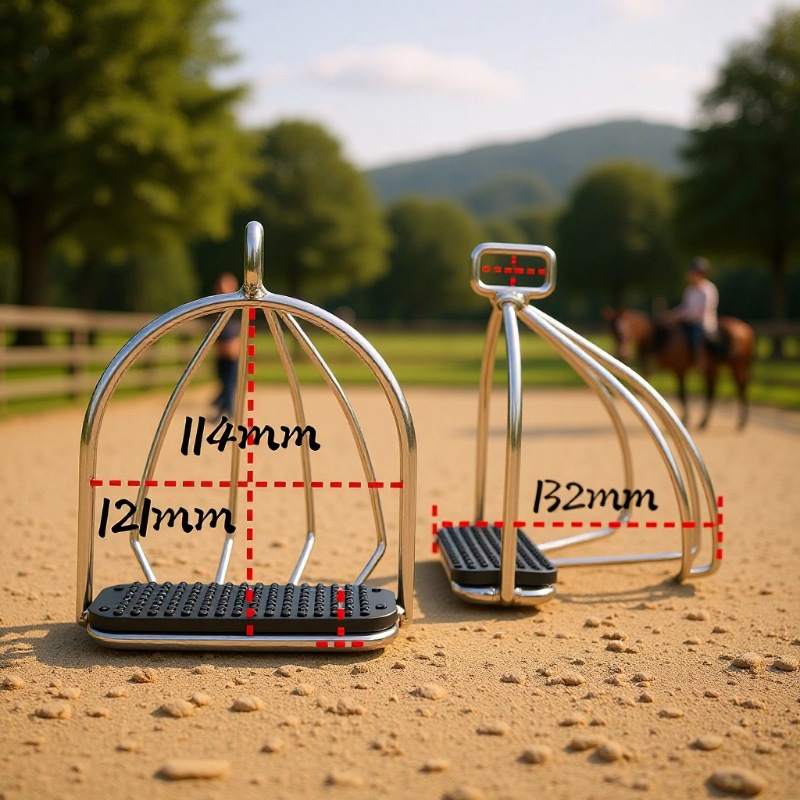 Riding Riding Riding Riding Riding Equipment Protective Stirrup Stainless Steel Saddle Cover Anti-Stamping Foot Fittings Pedal