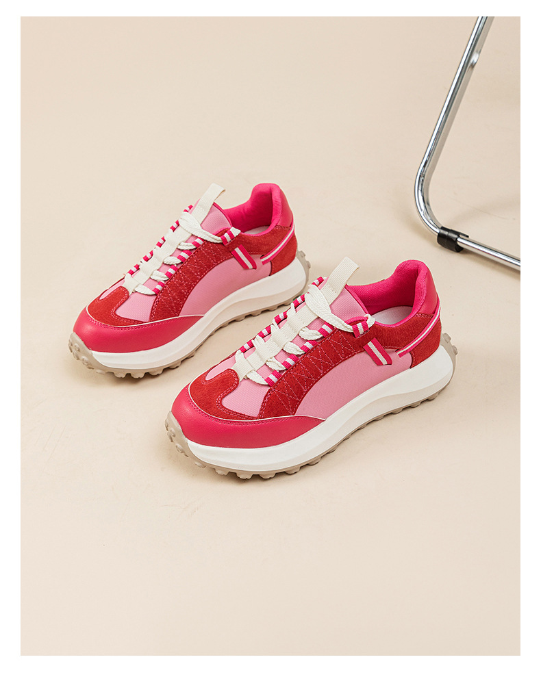 Women Running Shoes Walking Shoes Tennis Shoes Sneakers Rubber Sole Easy To Clean Cushioned Shock Absorption Footwear Sneakers_voghion.com