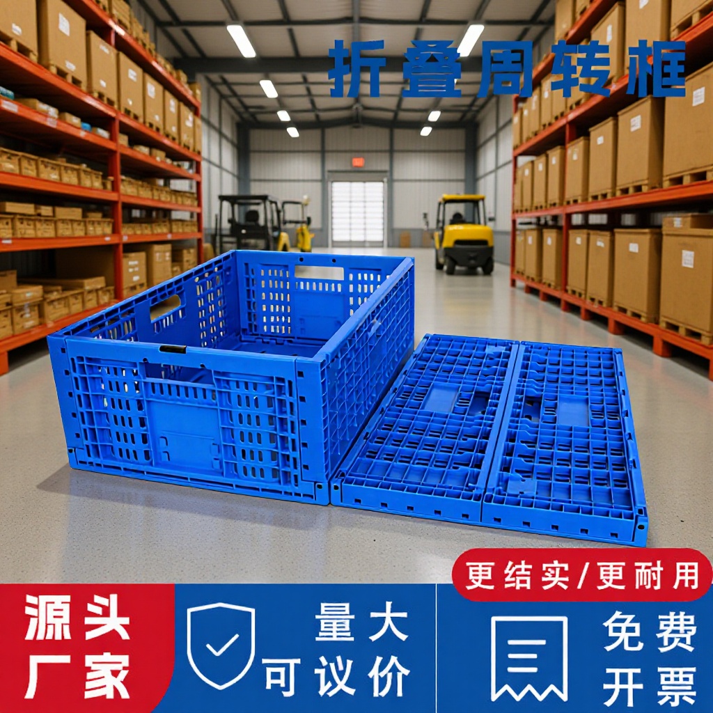 加厚立库周转箱 厂家直供 仓库收纳 跨境可定可堆叠