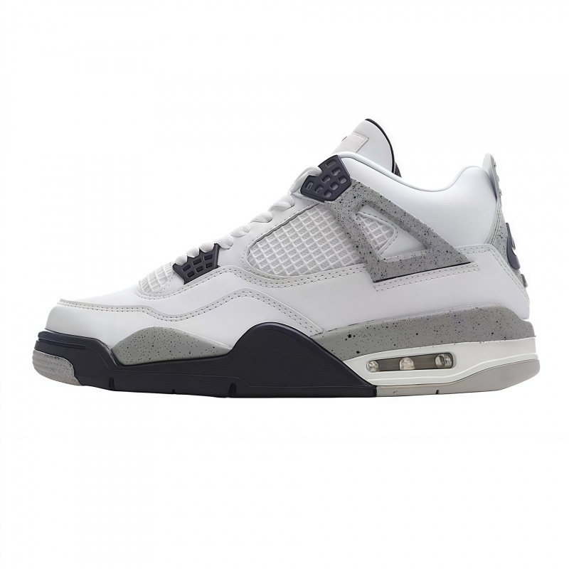 Putian cross-border AJ4 Zhonggang Jiao4 anti-deslizante, cómodo y versátil, zapatos de baloncesto deportivos transpirables para hombres y mujeres