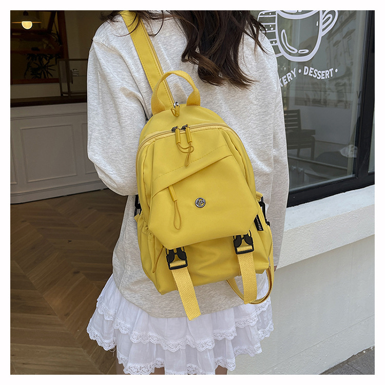 Large-capacity backpack 2025 new style casual Korean-style schoolbag, niche women's travel bag, class commuting bag undefined