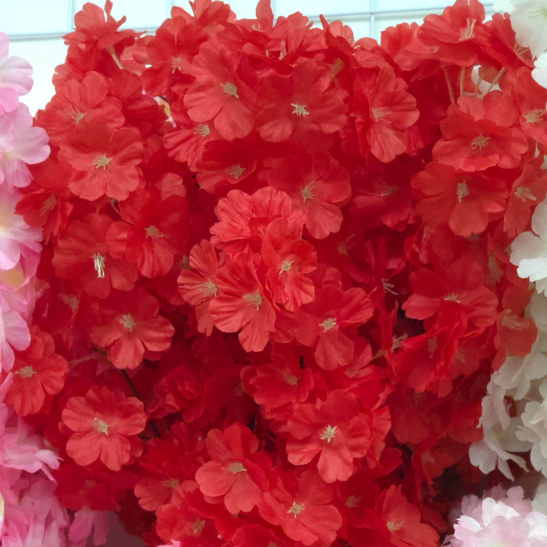 Artificial Multi-branched Branches, Peach Trees, Plastic Wedding Decoration, Cherry Blossom Arch, Artificial_voghion.com