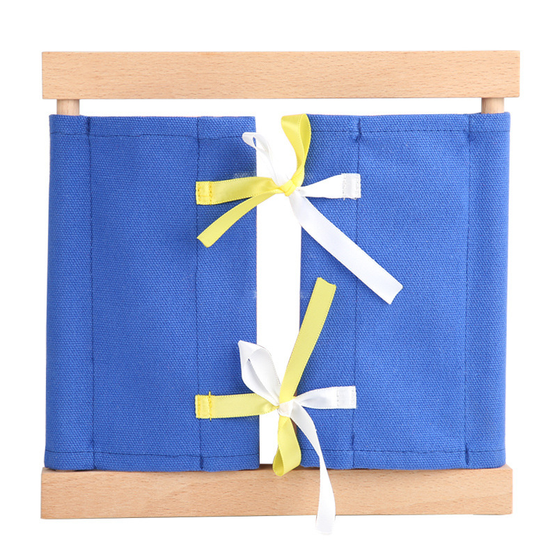 Juego de entrenamiento de tablero de vestir Montessori kindergarten niños ancianos educación temprana vida Sentido Común entrenamiento cognitivo juguetes de madera