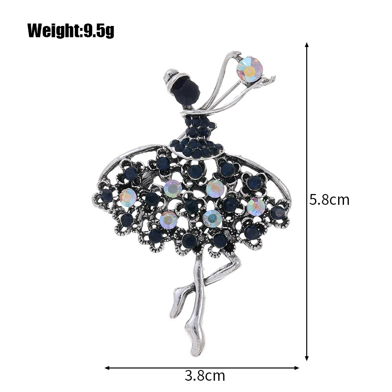 Trend fashionable high-end brooch, pin, sweater, suit, European style