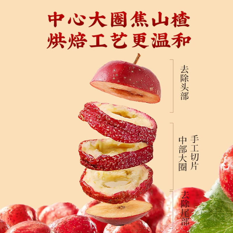アップルサンザシ茶透明包装純正品大規模アップル茶セット茶包源メーカー現物供給120g|undefined