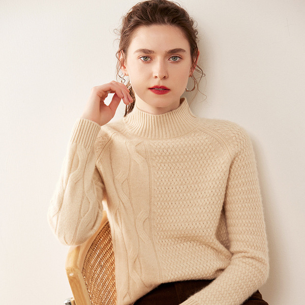 Woolen demi-season sweater