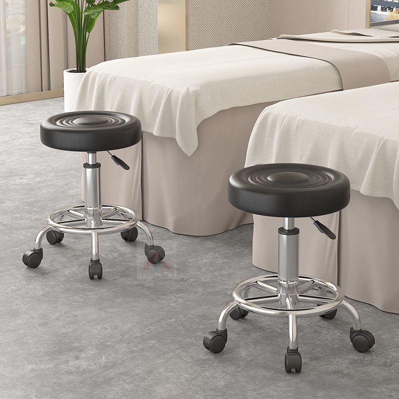 Beauty salon office bar bar back round stool swivel chair lifting front desk hair salon barber shop bar chair