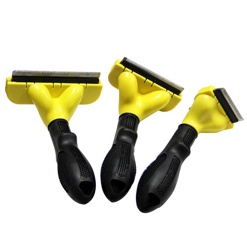 Button cat and dog de-floating hair removal and dehairing comb pet comb pet grooming tool dehairing knife pet