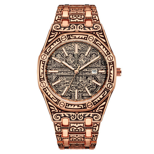 Cross-border foreign trade new fashion men's watches men's watches classic watches carved fashion antique watches wholesale