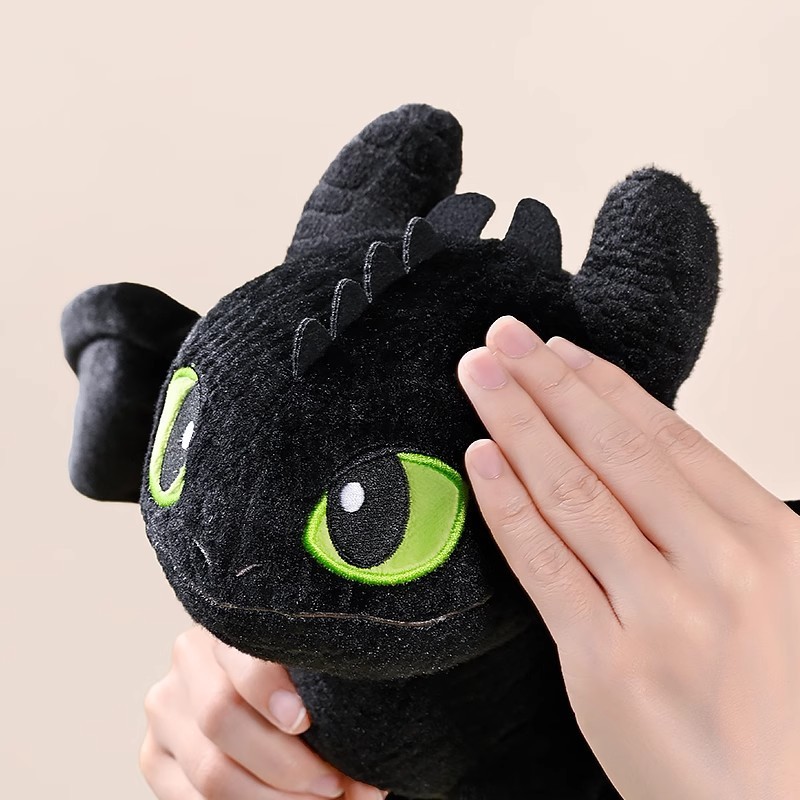 正規認定のヒックとドラゴンの無歯のナイトドラゴンぬいぐるみ人形ペンダント映画周辺機器小さなギフト卸売|undefined