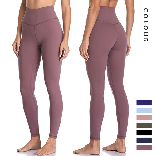 High Waist Sports Tights Women's Abdominal Tightening and Hip Lifting Yoga Pants Pilates Running Training Fitness Pants Elastic Underwear 