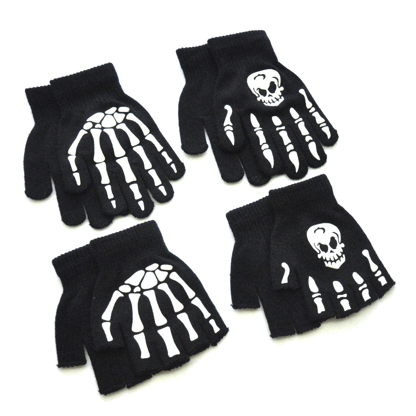 Unisex Gender Fashion Style Unisex Fashion Skull Gloves