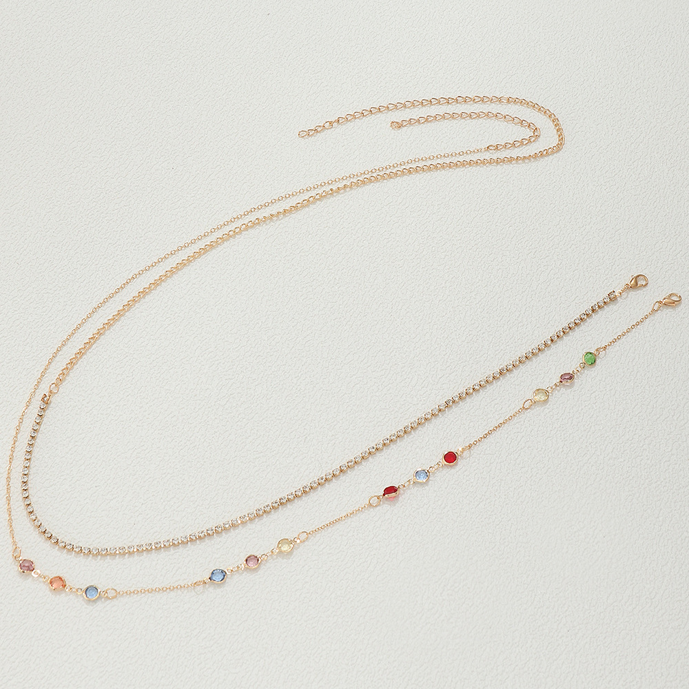 Simple Style Geometric Metal Waist Chain