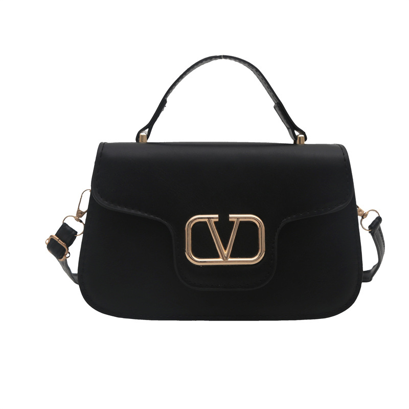 Textura de alta calidad Cadena de gas extranjero Bolso de locomotora de charol Mujer 2024 Nuevo nicho Bolso cuadrado pequeño de mensajero de un solo hombro