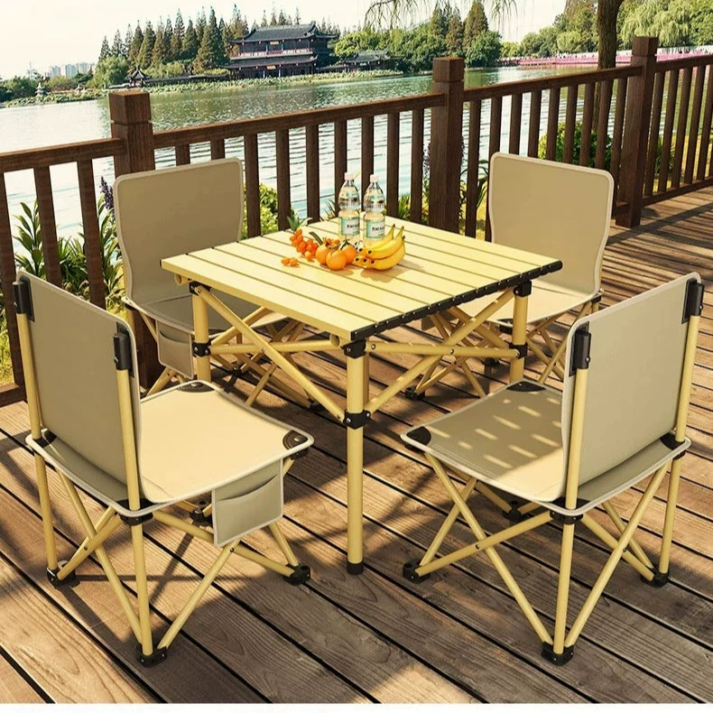 Открытый складной стол стол яичный рулетик для кемпинга принадлежности для пикника портативный длинный стол полевой углеродистой стали барбекю стол