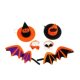 Pet Halloween transformation clothes bat wings clothes dog pumpkin hat cat bow tie collar decoration supplies