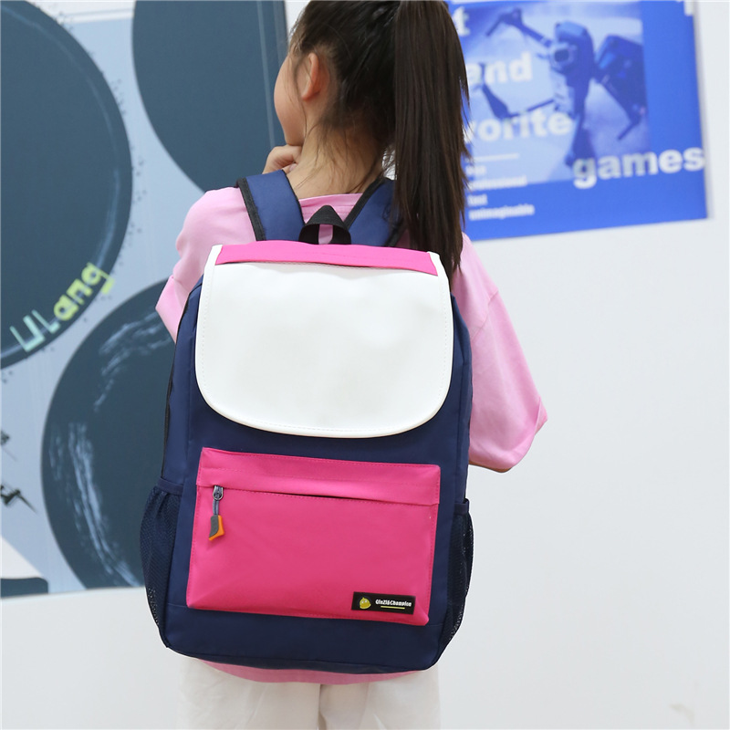 Nuevas mochilas escolares de jardín de infantes, mochila de bebés ligera, mochila de moda para niños y niñas, mochila de estudiantes primarios