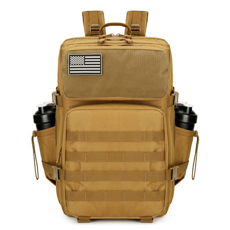 Universal capacious waterproof sports climbing camouflage tactics backpack for camping