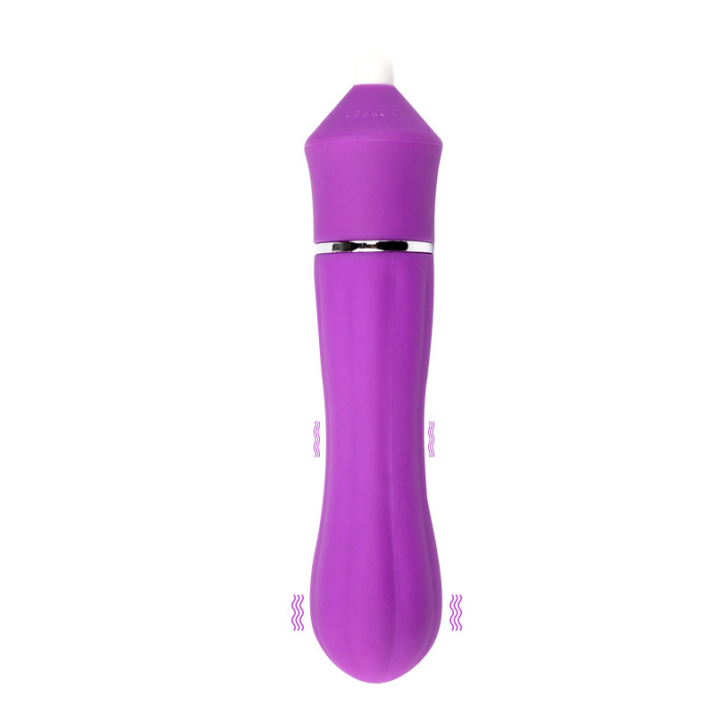 Mini Vibrating Anal Plug with Ribbed Buttons, Small Egg-Shaped Prostate Massager for Beginners — detail image 12